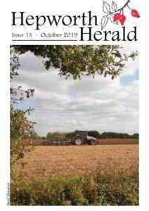 Image of front cover of Hepworth Herald 2019-10